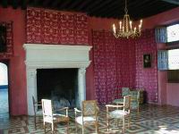 Chamerolles, Chateau, Salon rouge